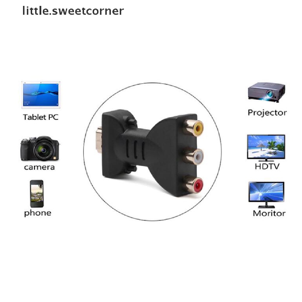 Bộ Thiết Bị Chuyển Đổi 1080p HDMI Sang VGA HDMI Sang AV RCA Chuyên Dụng