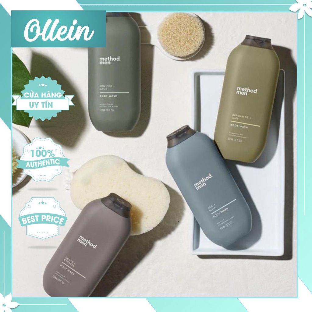 💎  Sữa tắm Method Men 532ml - hàng Mỹ