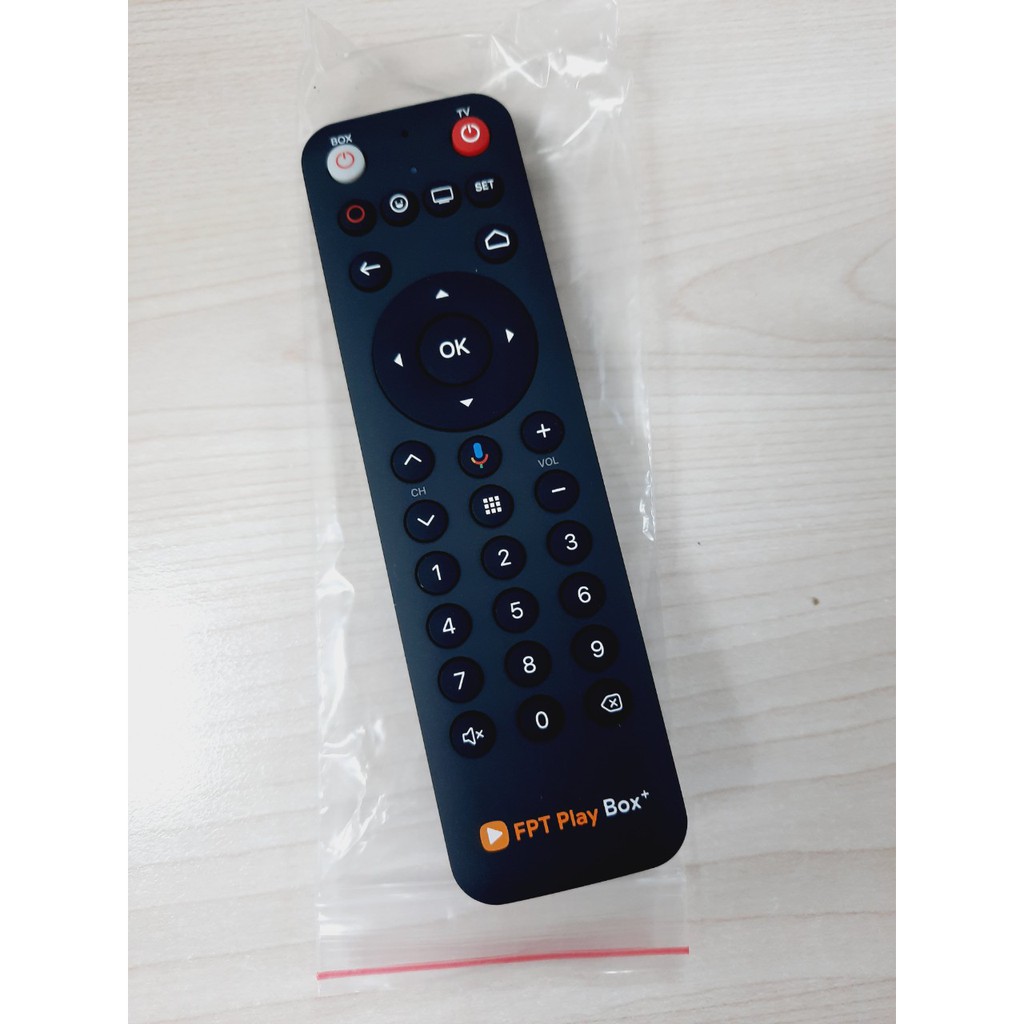 Remote Điều khiển FPT Play Box giọng nói TV Box FPT Play Box 2018, 2019, 2020- Hàng mới chính hãng theo máy