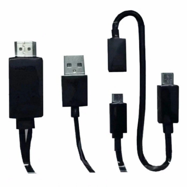 Dây MHL KIT chuyển đổi micro usb điện thoại sang HDMI (kết nối điện thoại với tivi)