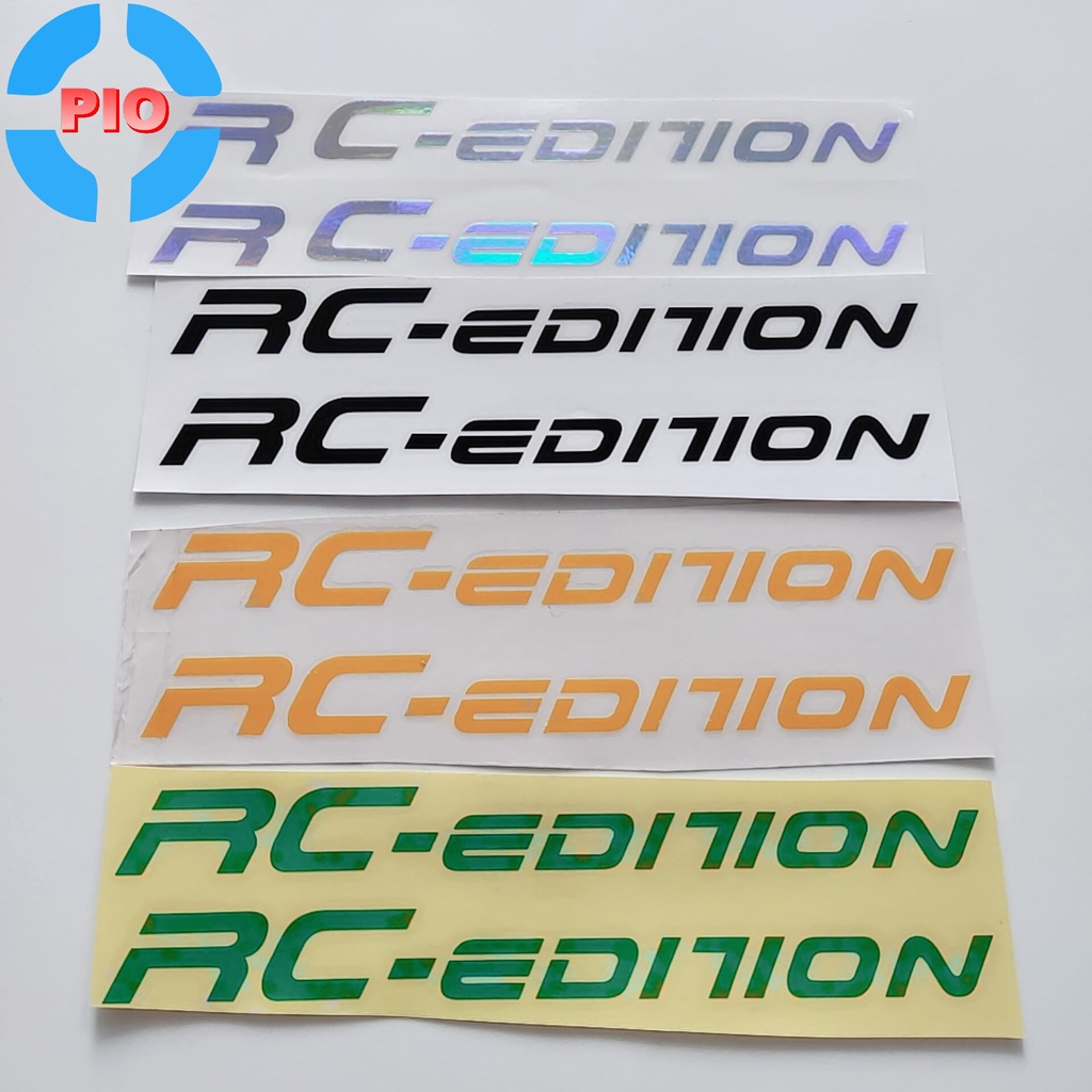 Tem Dán Phuộc trước RC-Edition Phản Quang Chống Bay Màu Chống Thấm Nước