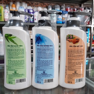 Sữa Tắm Thorakao 500ml (Mật ong - Nha đam - Hương hoa)