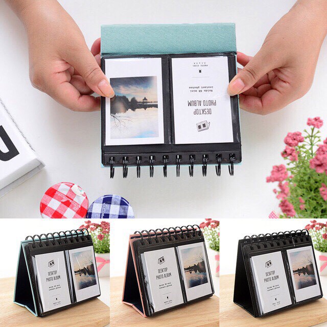 MUA ALBUM TẶNG KÈM IN 68 ẢNH - album để bàn mini ảnh 6x9cm