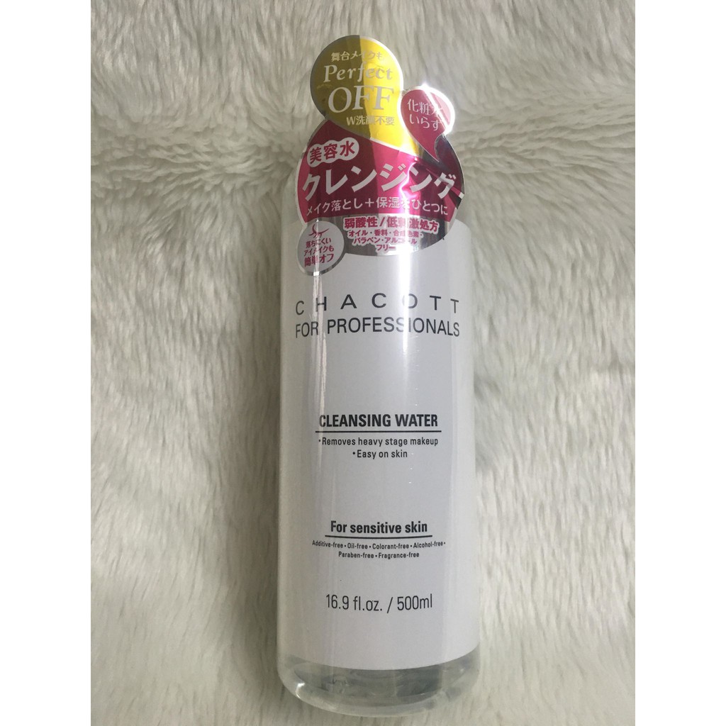 Nước tẩy trang Chacott for Professional 500ml