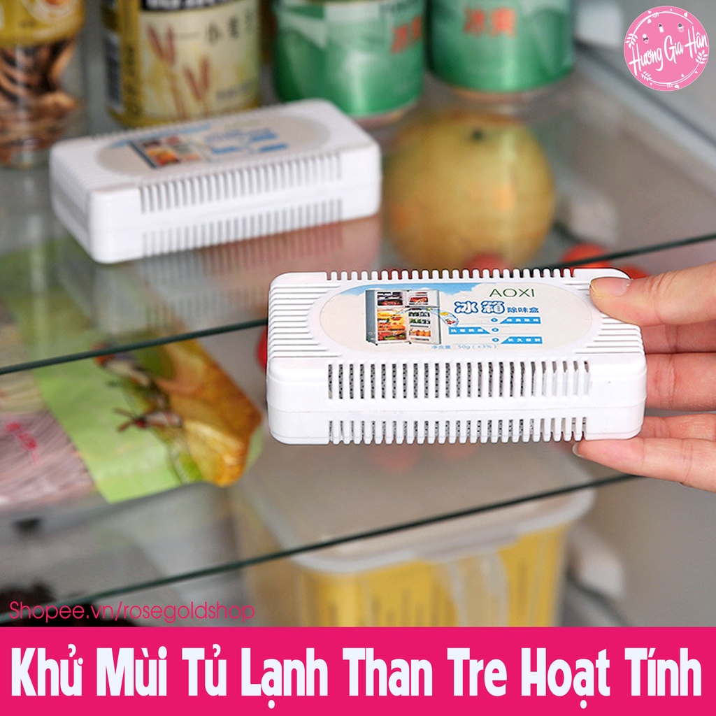 Khử Mùi Tủ Lạnh Than Tre Hoạt Tính Hiệu Quả