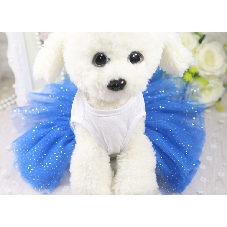 Đầm Công Chúa Phong Cách Frozen Dễ Thương Cho Thú Cưng