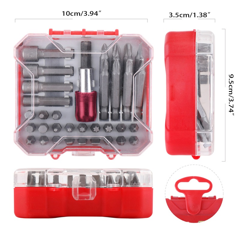 Bộ Tua Vít 34 Món Đa Năng Sử Dụng Hàng Ngày