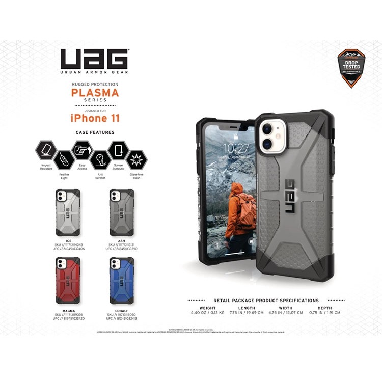 Ốp UAG iPhone 11 - Hàng Chính Hãng