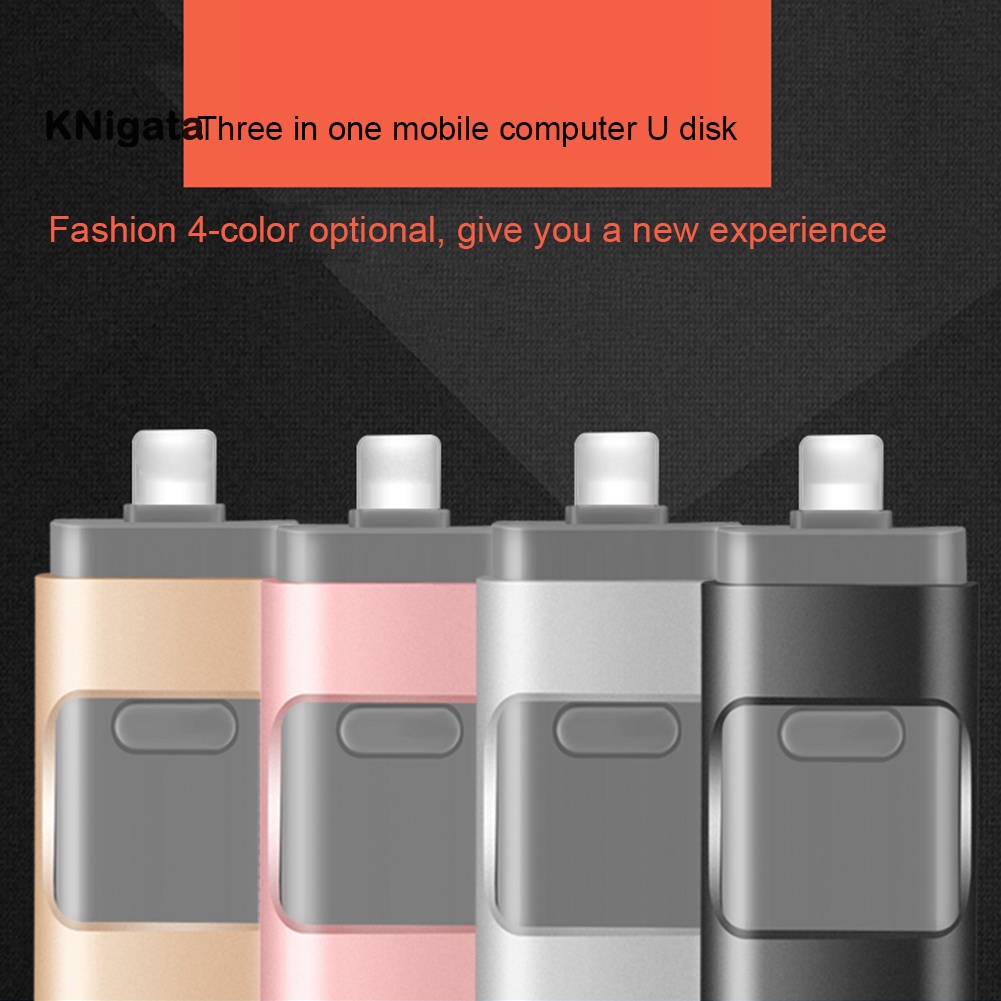 Kk Usb 3.0 Otg 8 / 16 / 32 / 64g 3 Trong 1 Cho Điện Thoại / Pc | BigBuy360 - bigbuy360.vn