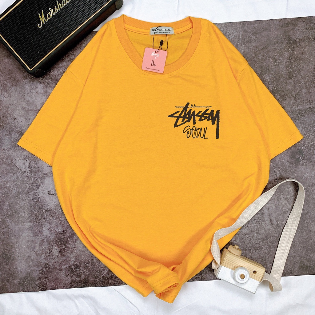 ÁO THUN BASIC STUSSY SEOUL,ÁO PHÔNG NAM ÁO PHÔNG NỮ