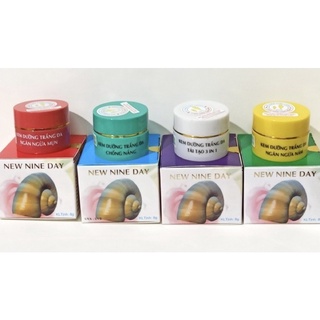Kem ốc sên new nine day 4 mẫu ngân anh