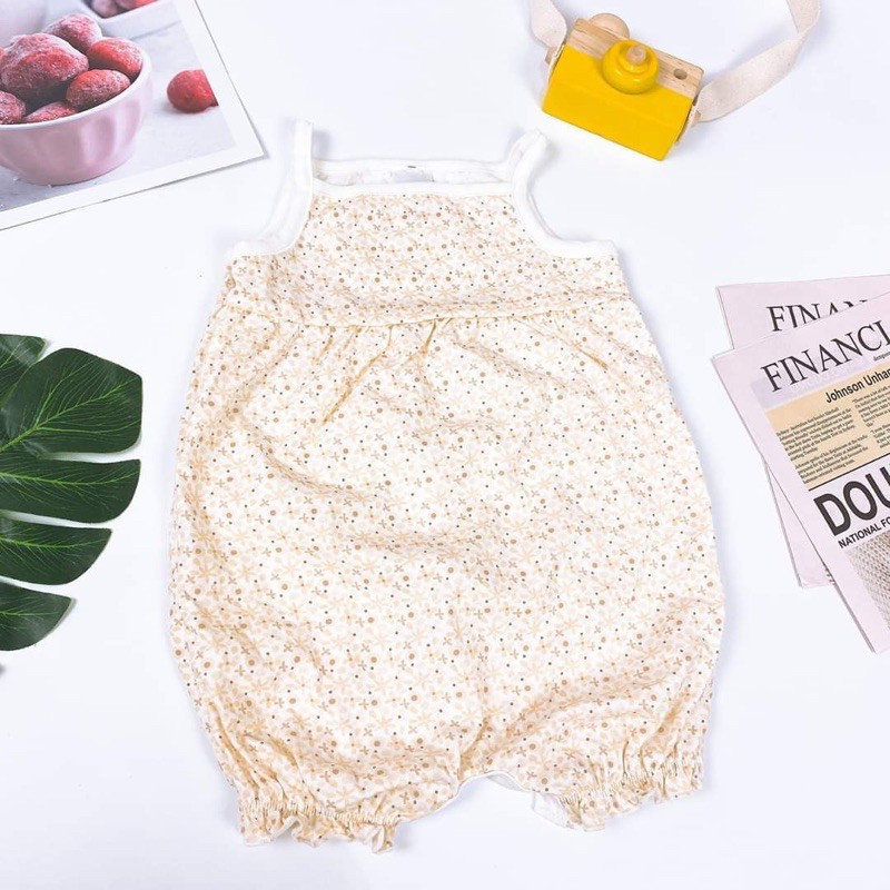 Body đùi bé gái 2 dây 6-18M (7-11,5kg) Romper xuất dư xịn C&amp;S made in Cambodia