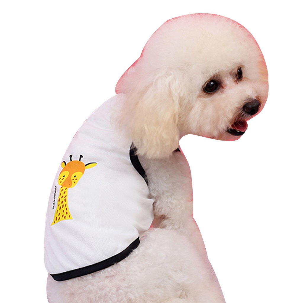 Áo Thun Hoạt Hình Dành Cho Thú Cưng