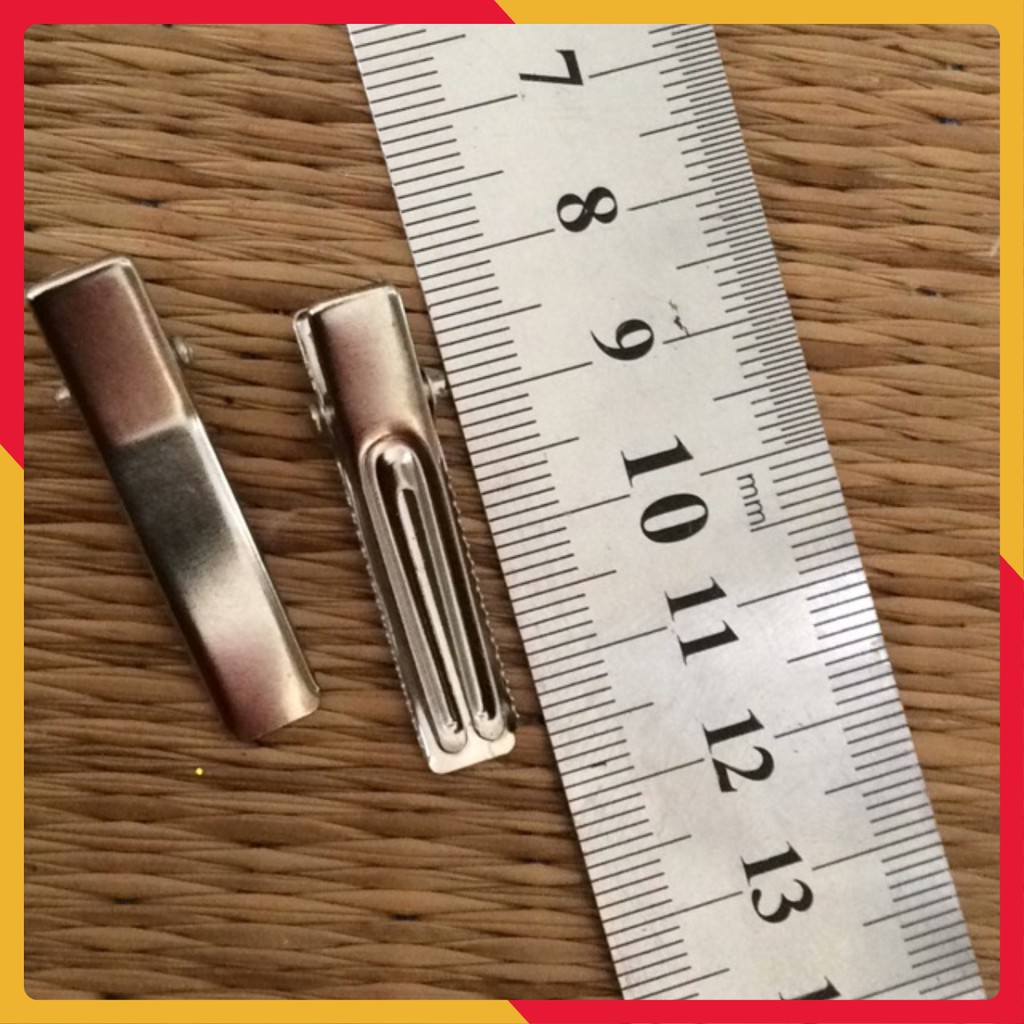 🔥 Sỉ 10 sườn kẹp mỏ vịt 3,5cm Cao Cấp 📌