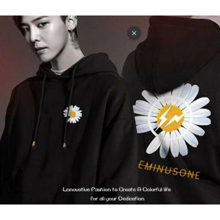 [SẴN] Áo hoodie có mũ họa tiết hoa cúc GD (Ms A10)