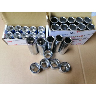 Đầu khẩu, đầu tuýp 1/2 loại dài 8mm - 24mm