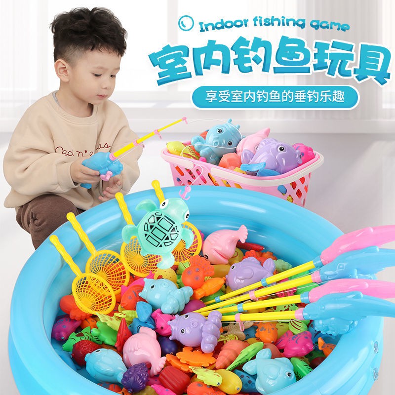 Bộ đồ chơi câu cá trẻ em cho bé 3 tuổi trai và gái 6 bán buôn trí thông minh 8 phát triển 7 đố