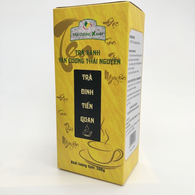 Trà Đinh Tiến Quan-Chè Thái Nguyên Cao Cấp-Chính Hãng Tân Cương Xanh Thương Hiệu Cúp Vàng Uy Tín