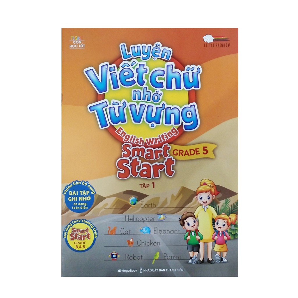 Sách - Luyện viết chữ nhớ từ vựng ( english writing smart start ) grade 5