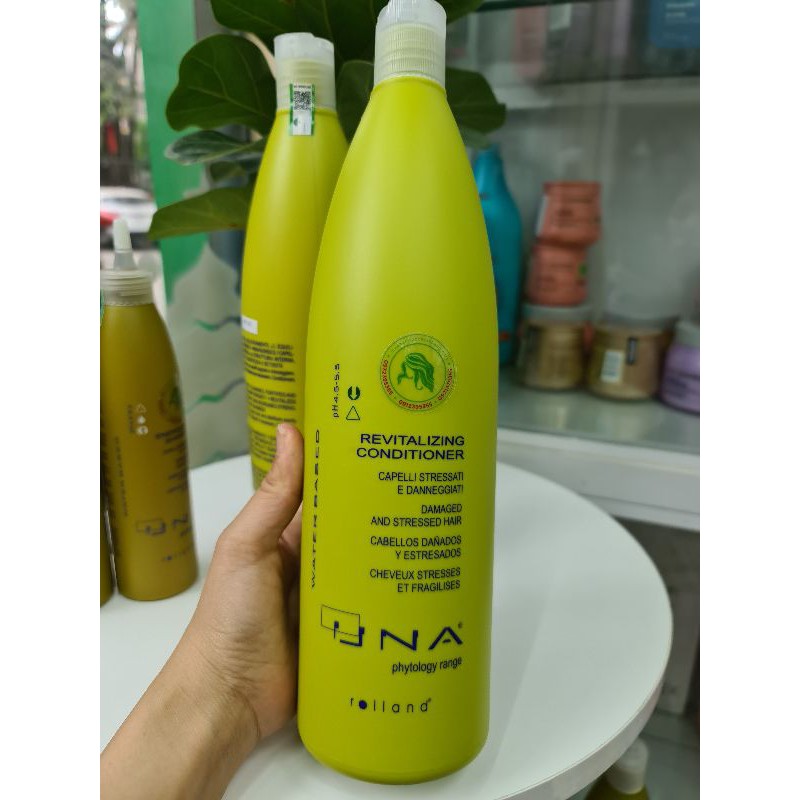 DẦU GỘI XẢ UNA DƯỠNG CHẤT ERNERGIZING - REVITALIZING 1000ML*2