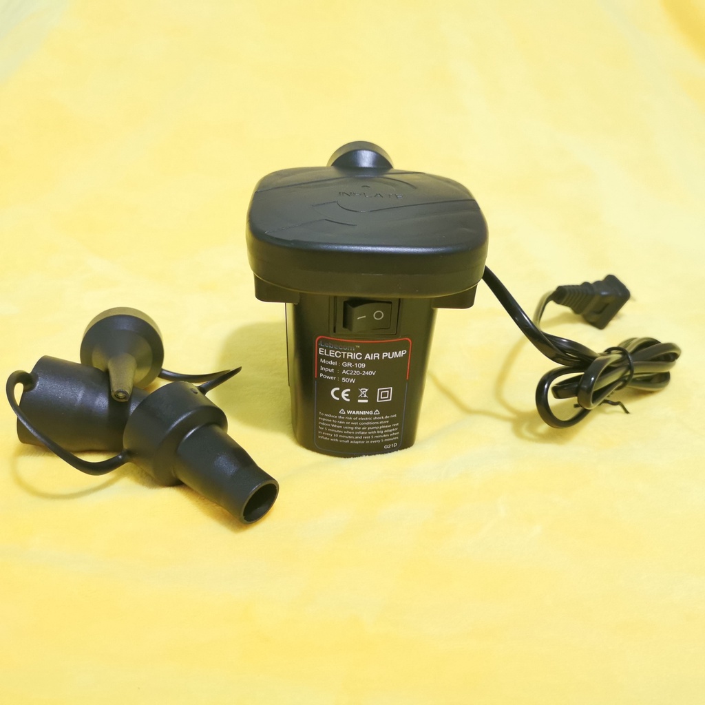 ( ẢNH THẬT ) Bơm điện 2 chiều cho bể bơi phao - Bơm khí và hút chân không