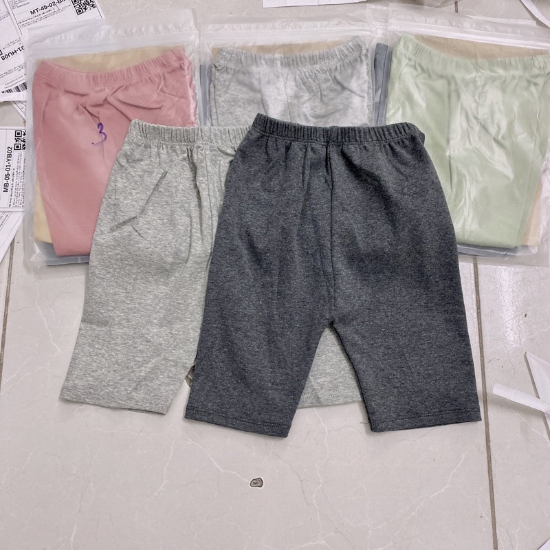 Quần Legging lửng Bé Gái từ 10-35kg❤M0013 Chất Vải Mềm Mịn, Co Giãn Mạnh Tạo Cảm Giác Thoải Mái Cho Con Yêu❤️