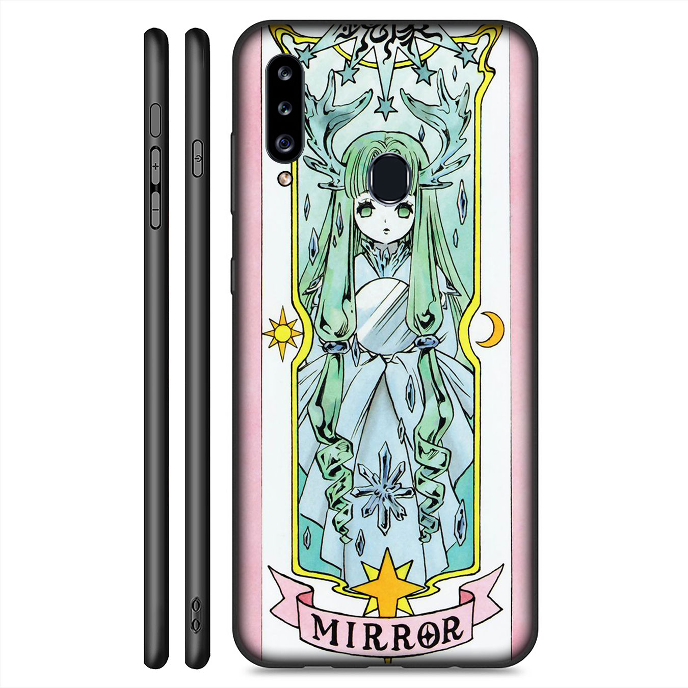 Ốp Điện Thoại Silicon Mềm Hình Anime Thủ Lĩnh Thẻ Bài Sakura K87 Cho Oppo A9 A8 A7 A5 A73 A31 A32 F11 F9 Pro F7 A5S Ax7 A7X A3S A53 2020