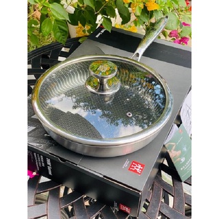 Chảo zwilling j.a henkels 28cm có nắp kính