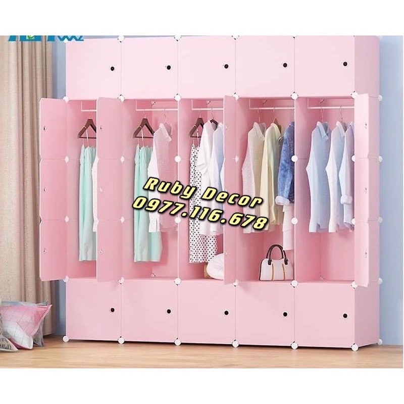 [RẺ NHẤT SHOPEE] TỦ NHỰA LẮP GHÉP 25 Ô VÁCH ĐEN ĐỂ ĐỒ ĐA NĂNG THÔNG MINH sâu 47cm