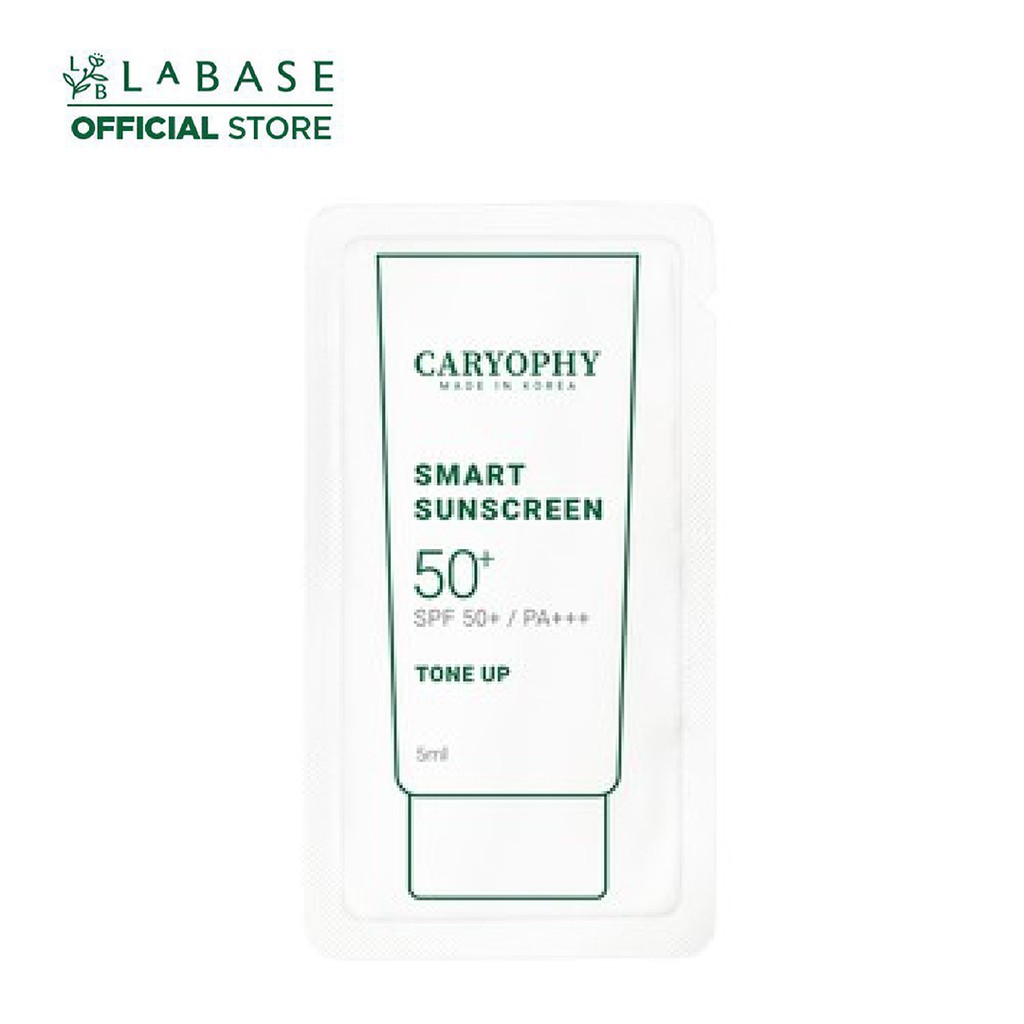 Kem chống nắng thông minh Caryophy Smart Sunscreen Tone Up SPF50+ PA+++ 5ml (Sample) - Hàng Nhập Khẩu