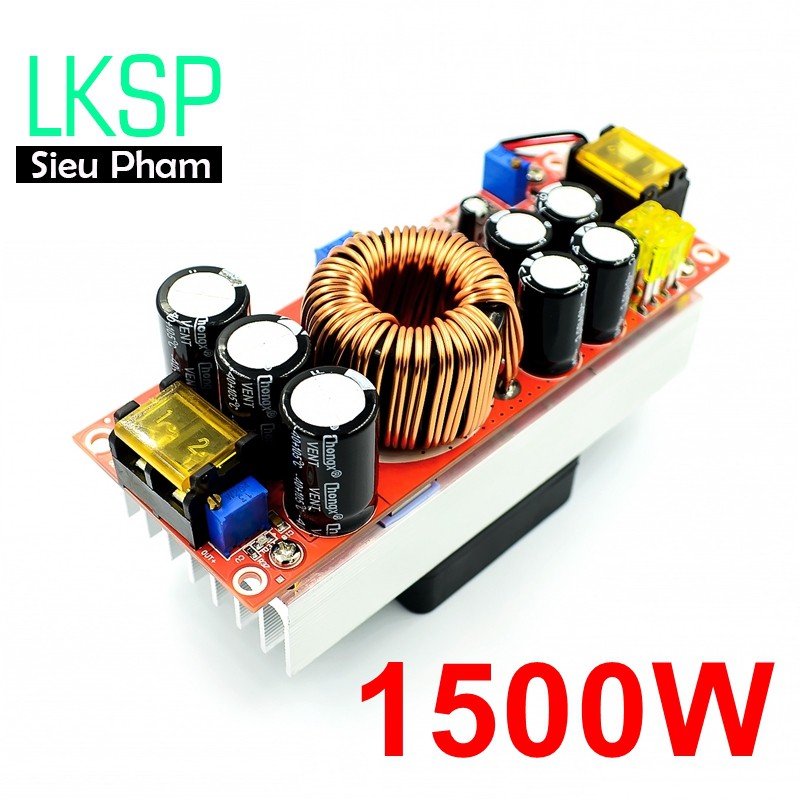 Mạch Tăng Áp 1500W 12-90V DC-DC