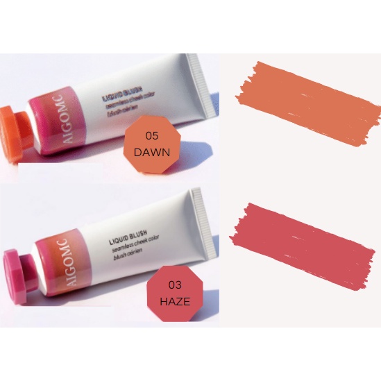 ☼Anabella☼ Kem Đánh Má Hồng Aigomc Dạng Gel Lỏng 10Ml