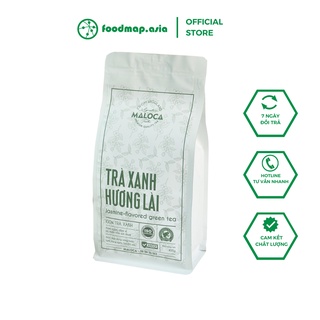 Trà Xanh Hương Lài Đậm Vị Thơm Ngon Maloca - Túi 400g - FoodMap