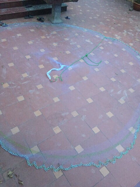 Chài cước chân xích Thái Lan cao cấp chuyên bắt cá tôm tép - ĐỒ CÂU PHÍA BẮC - S7