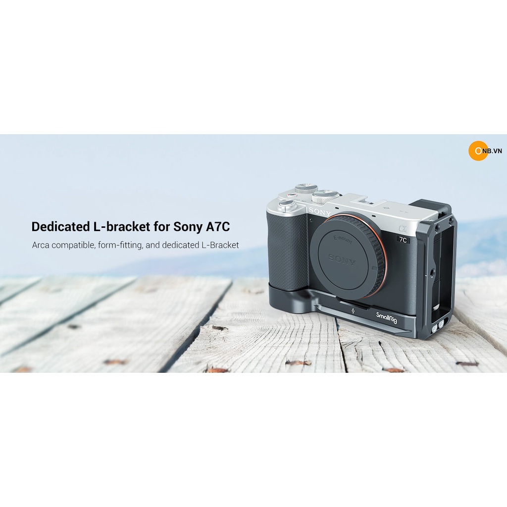 SmallRig L-Plate bảo vệ cho máy ảnh Sony Alpha A7C code 3089