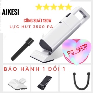 Máy hút bụi cầm tay không dây AKESI 120W, máy hút bụi mini lực hút siêu mạnh