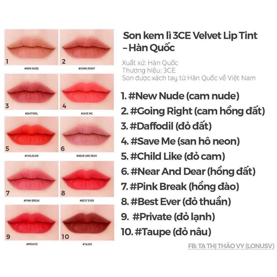 Son kem siêu lì, siêu mịn, lên màu cực đẹp luôn. | Thế Giới Skin Care