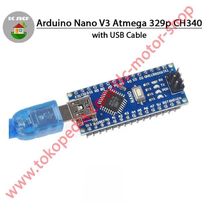 Arduino Nano V3 Ch340 Clone Atmega328P Không Dây