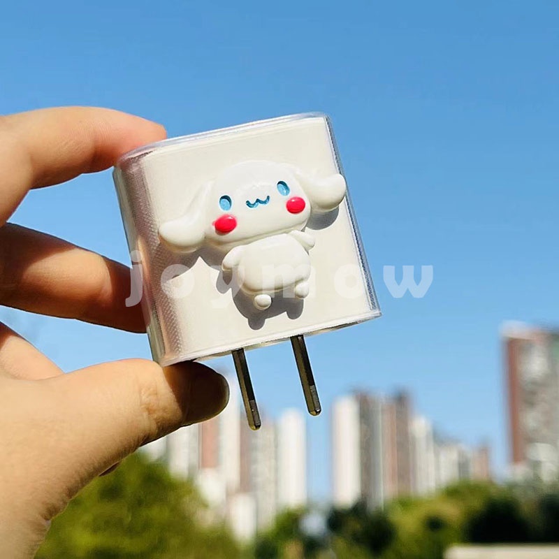 Nắp Bảo Vệ Đầu Sạc 18/20W Thiết Kế Trong Suốt Dễ Thương Sáng Tạo Cho IP18/20W