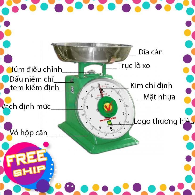 Cân đồng hồ lò xo Nhơn Hòa 4KG, 10KG, 12KG