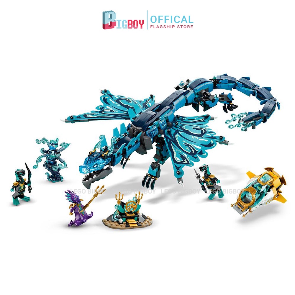 Lego ninjago rồng robot lắp ghép đồ chơi nhựa abs không mùi, an toàn cho trẻ em Legobigboy 60084