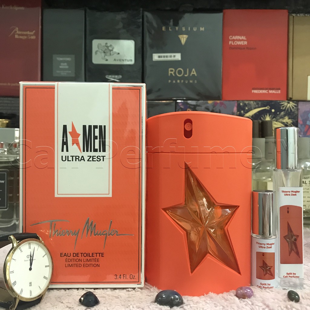 [Cali Perfume][Mẫu Thử][Dùng Là Thơm] Nước Hoa Nam Thierry Mugler A*men Ultra Zest