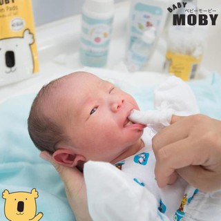 Combo 06 Gói gạc rơ lưỡi Moby (50 miếng/gói) T1122