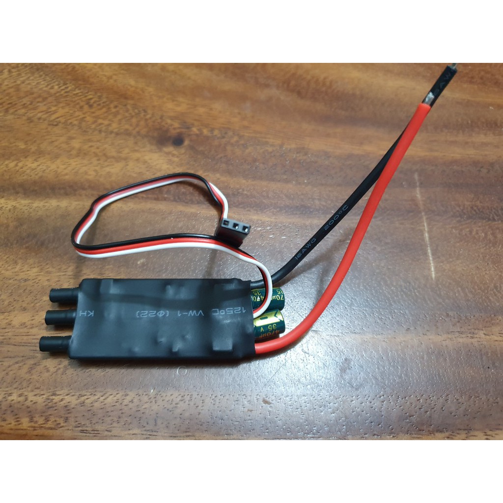 ESC 40A XF-Model , Bộ điều tốc không chổi than - Esc cho động cơ không chổi than 40A 2-3s