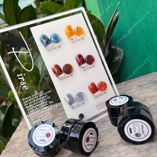 Gel Thủy Tinh Hổ Phách Trang Trí Móng Siêu Xinh - set thủy tinh