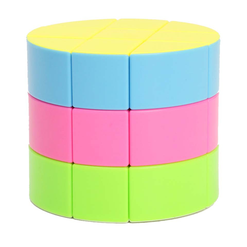 Rubik Biến Thể Cylinder Stickerless Z-Cube Cloud 3-layer