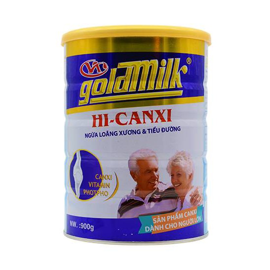 Sữa GoldMilk Hi-Canxi – hộp 900G