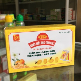 Viên ngậm quất mật ong Tâm việt hộp24 viên
