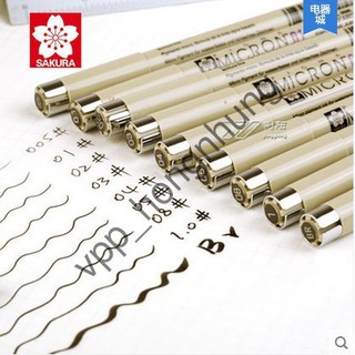 Bút line đi nét chuyên nghiệp SAKURA PIGMA MICRON