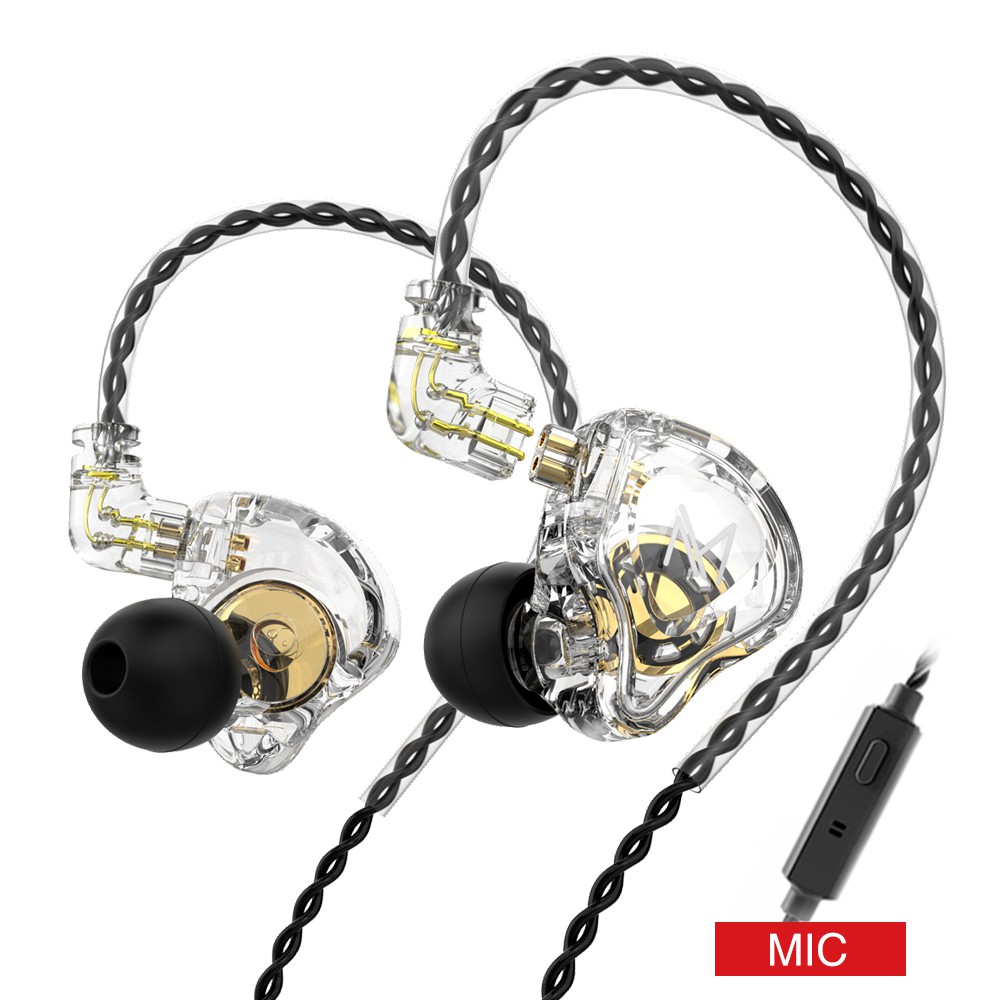 Tai nghe nhét tai chống ồn TRN MT1 KZ EDX ZSTX ZSN PRO M10 ST1 chất lượng cao